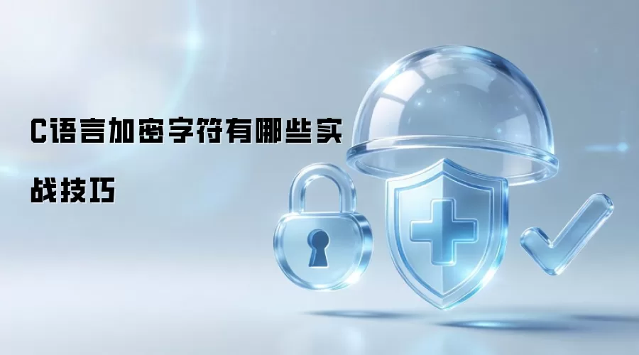 C语言加密字符有哪些实战技巧