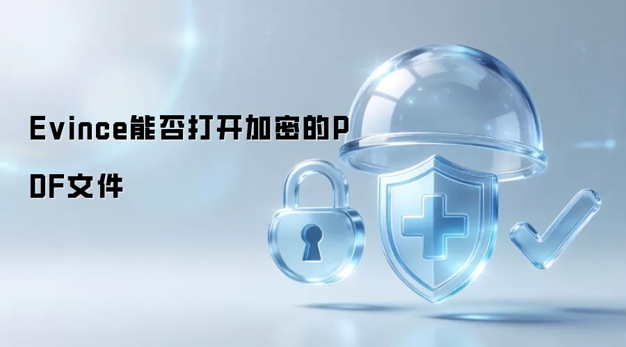 Evince能否打开加密的PDF文件