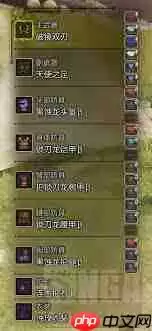 怪物猎人荒野雷双刀怎么配装