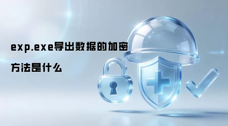 exp.exe导出数据的加密方法是什么