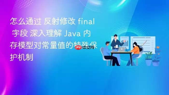 怎么通过 反射修改 final 字段 深入理解 Ja va 内存模型对常量值的特殊保护机制