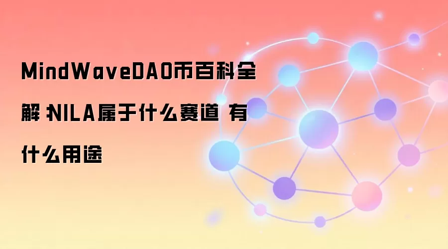 MindWa veDAO币百科全解：NILA属于什么赛道 有什么用途