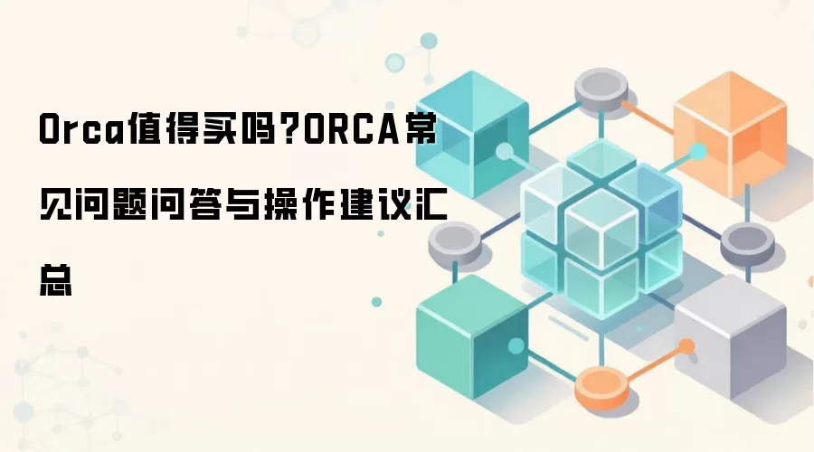 Orca值得买吗？ORCA常见问题问答与操作建议汇总