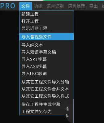 Arctime视频怎么添加字幕