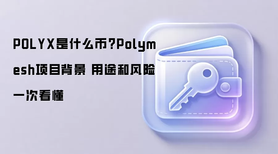 POLYX是什么币？Polymesh项目背景 用途和风险一次看懂