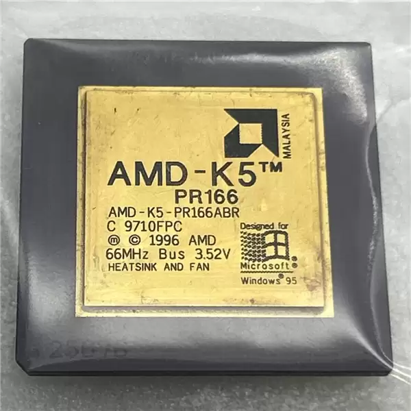 服役30年终落幕！AMD首款自研CPU K5被Linux淘汰：1996年对抗奔腾