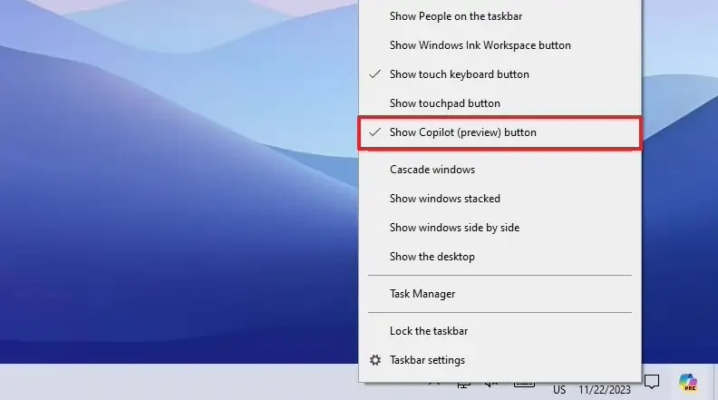 Win10 学院：3 种方式在任务栏上禁用微软 Copilot