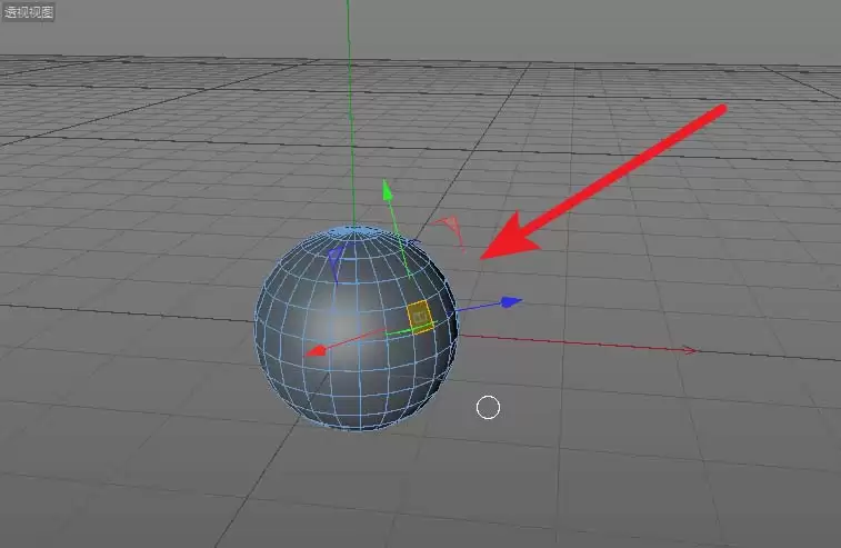 C4D怎么使用断开连接抠出模型中的一个面