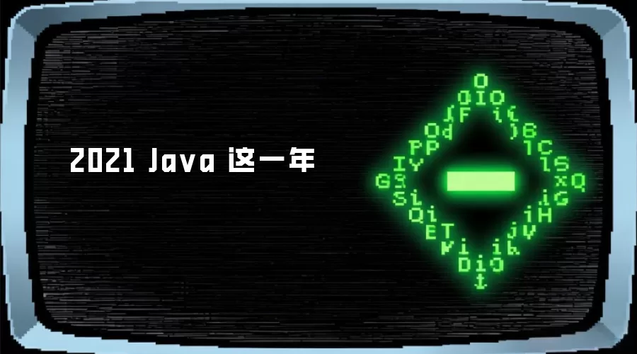 2021 Ja va 这一年