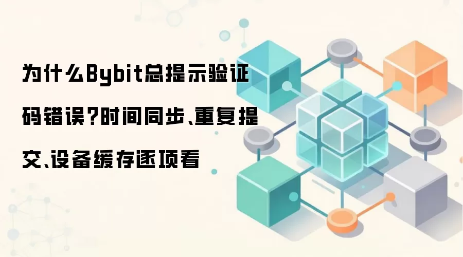为什么Bybit总提示验证码错误？时间同步、重复提交、设备缓存逐项看