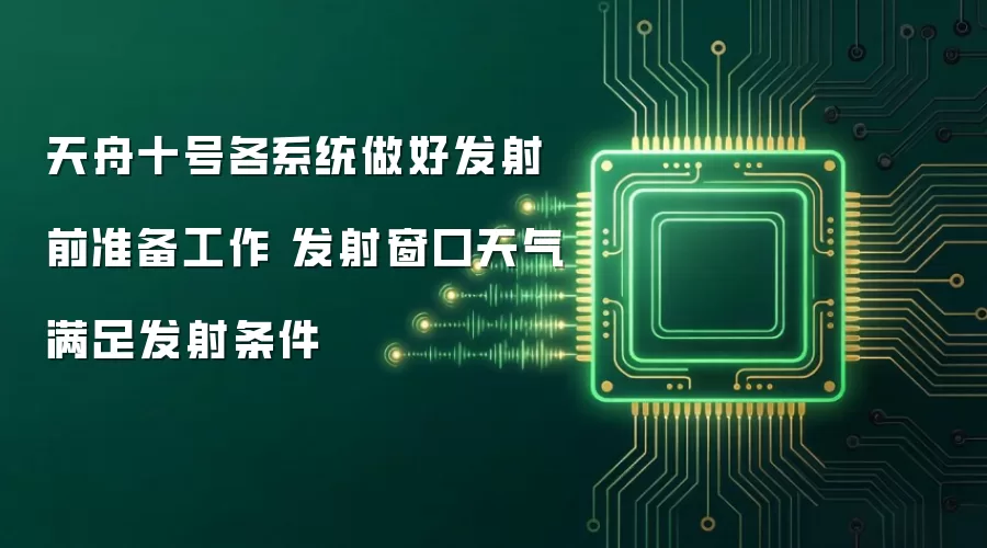 天舟十号各系统做好发射前准备工作 发射窗口天气满足发射条件