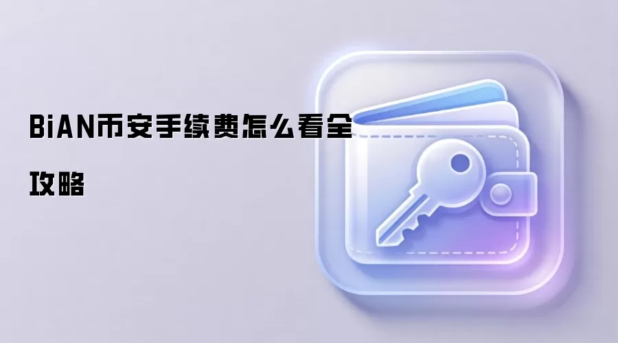 BiAN币安手续费怎么看全攻略