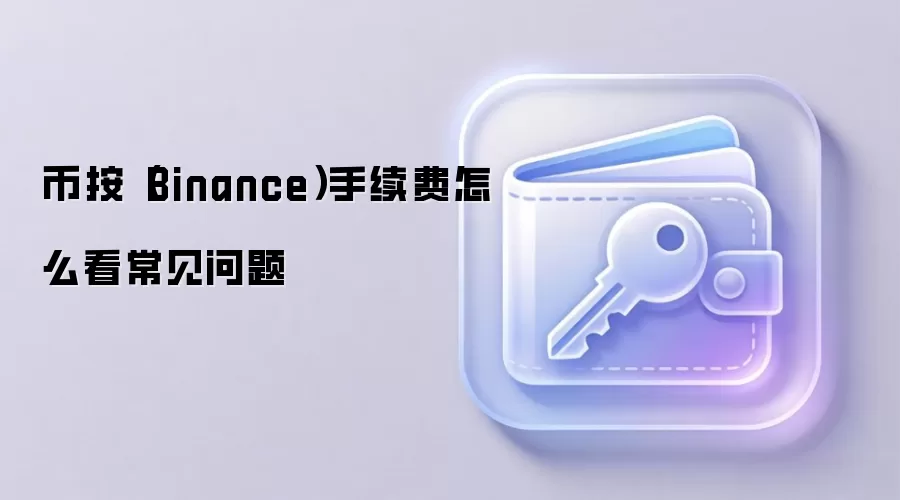 币按（Binance）手续费怎么看常见问题