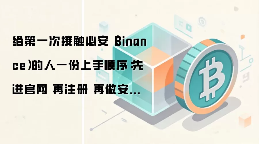 给第一次接触必安(Binance)的人一份上手顺序:先进官网 再注册 再做安全设置