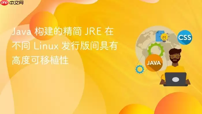 Ja va 构建的精简 JRE 在不同 Linux 发行版间具有高度可移植性