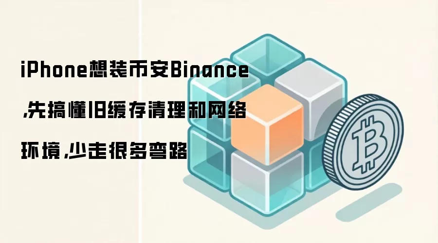 iPhone想装币安Binance，先搞懂旧缓存清理和网络环境，少走很多弯路