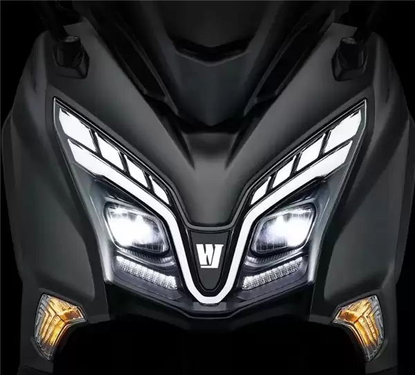 极速138km/h 豪爵龙骨踏板摩托车旅行者TVL350发布