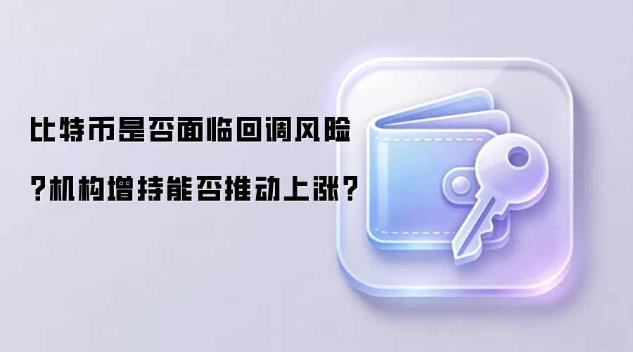 比特币是否面临回调风险?机构增持能否推动上涨?