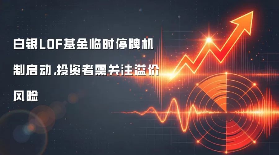 白银LOF基金临时停牌机制启动,投资者需关注溢价风险