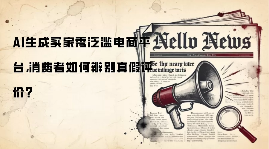 AI生成买家秀泛滥电商平台，消费者如何辨别真假评价？