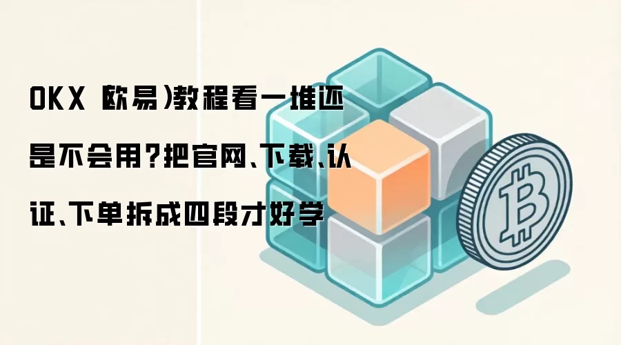 OKX(欧易)教程看一堆还是不会用?把官网、下载、认证、下单拆成四段才好学