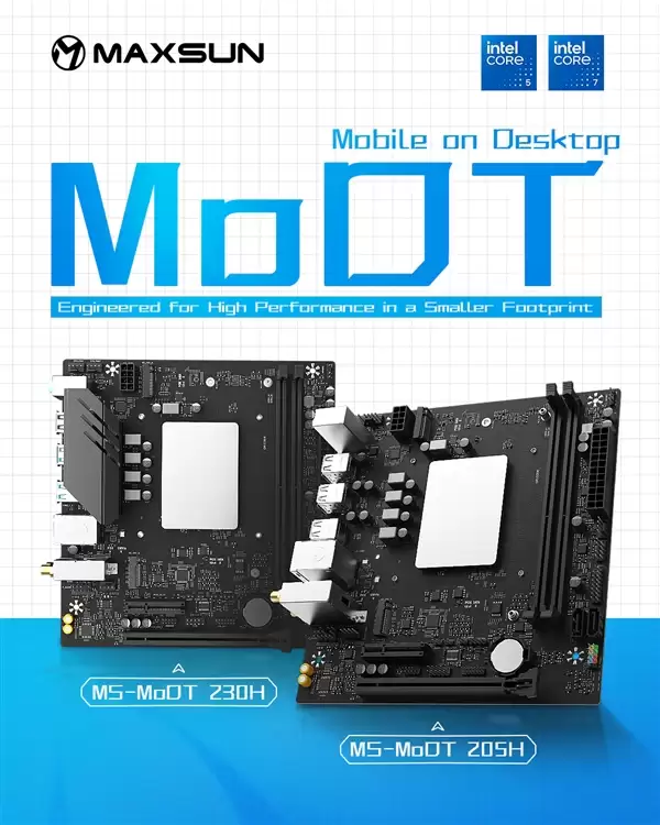 支持DDR4:铭瑄推出酷睿200H系列MoDT新主板 注意是Raptor Lake!