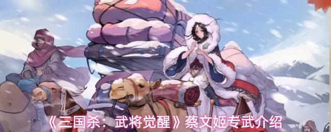 《三国杀:武将觉醒》蔡文姬专武介绍