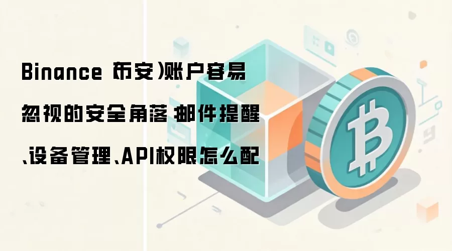 Binance（币安）账户容易忽视的安全角落：邮件提醒、设备管理、API权限怎么配