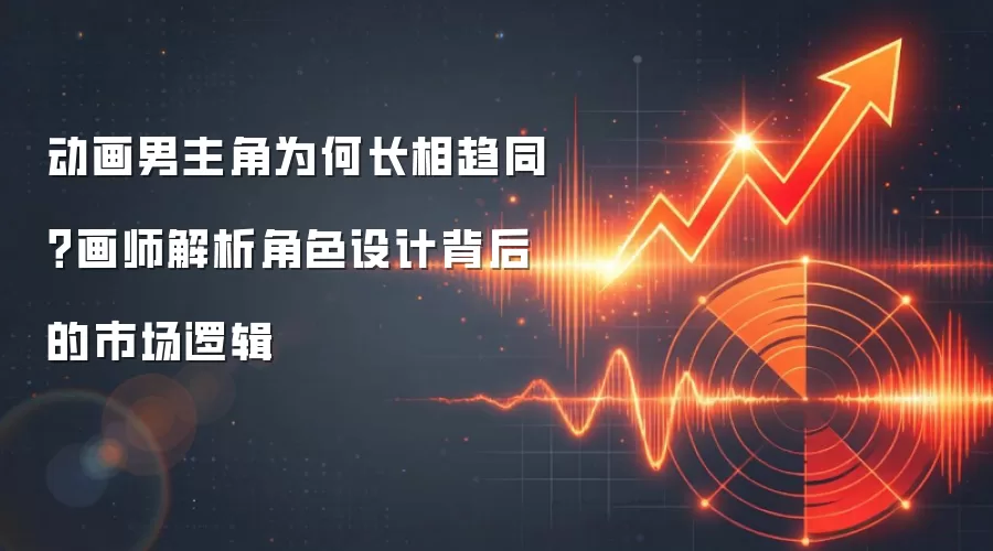 动画男主角为何长相趋同?画师解析角色设计背后的市场逻辑