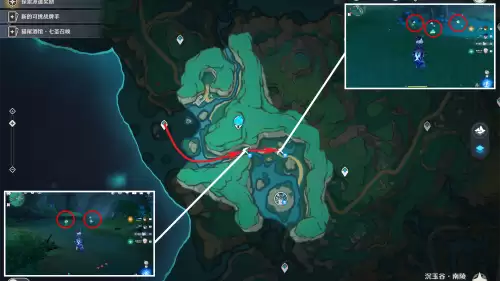 原神清水玉位置图一览-清水玉采集路线说明