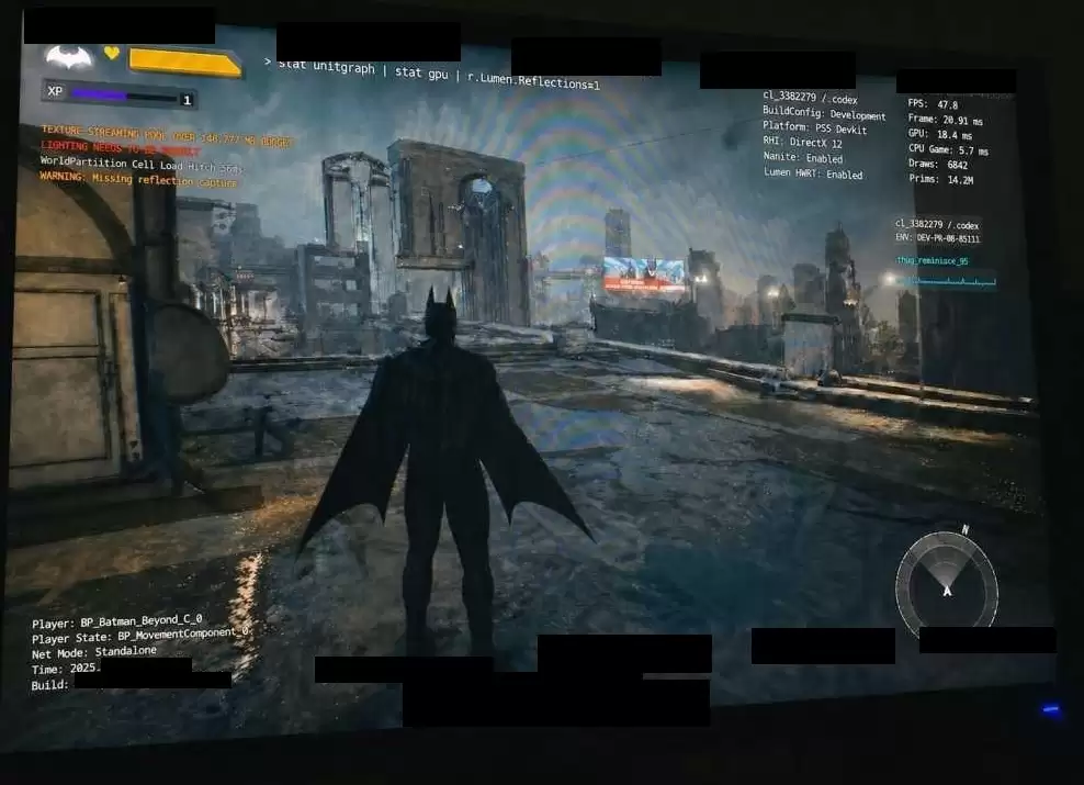 Rocksteady《未来蝙蝠侠》游戏信息与截图曝光 仍在早期开发阶段