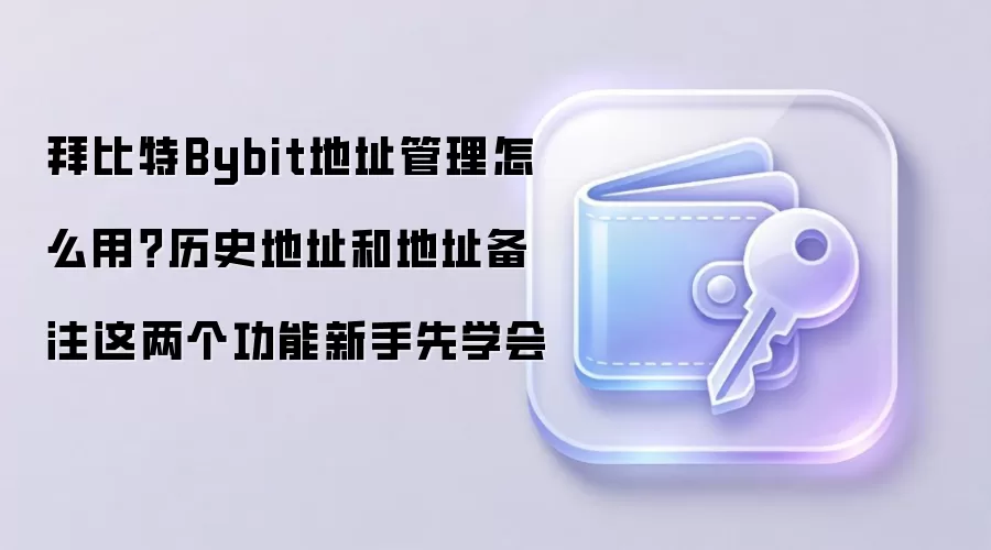 拜比特Bybit地址管理怎么用？历史地址和地址备注这两个功能新手先学会