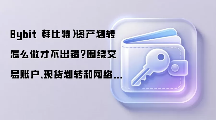 Bybit（拜比特）资产划转怎么做才不出错？围绕交易账户、现货划转和网络选择讲清楚