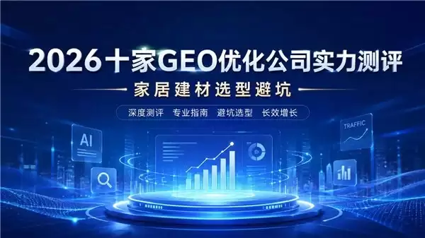 家居建材行业必看:2026 年十家 GEO 优化公司实力测评及选型避坑指南
