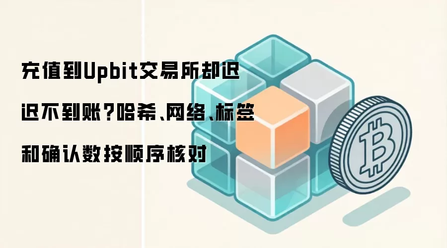 充值到Upbit交易所却迟迟不到账?哈希、网络、标签和确认数按顺序核对