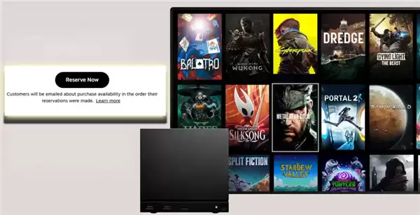Valve内部代码泄露！Steam Machine四款配置、预约机制全部曝光