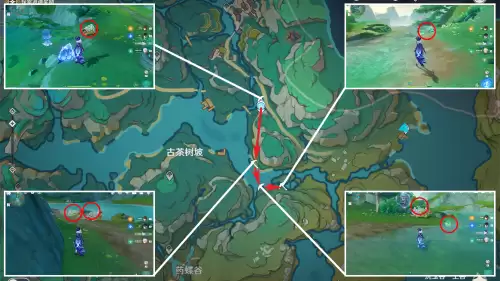 原神清水玉位置图一览-清水玉采集路线说明