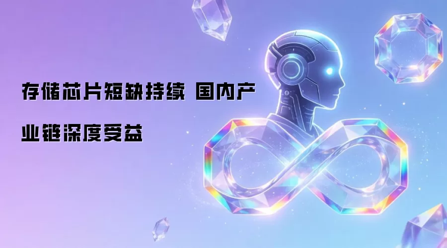 存储芯片短缺持续 国内产业链深度受益