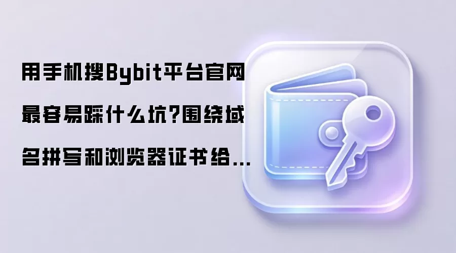用手机搜Bybit平台官网最容易踩什么坑？围绕域名拼写和浏览器证书给你讲透