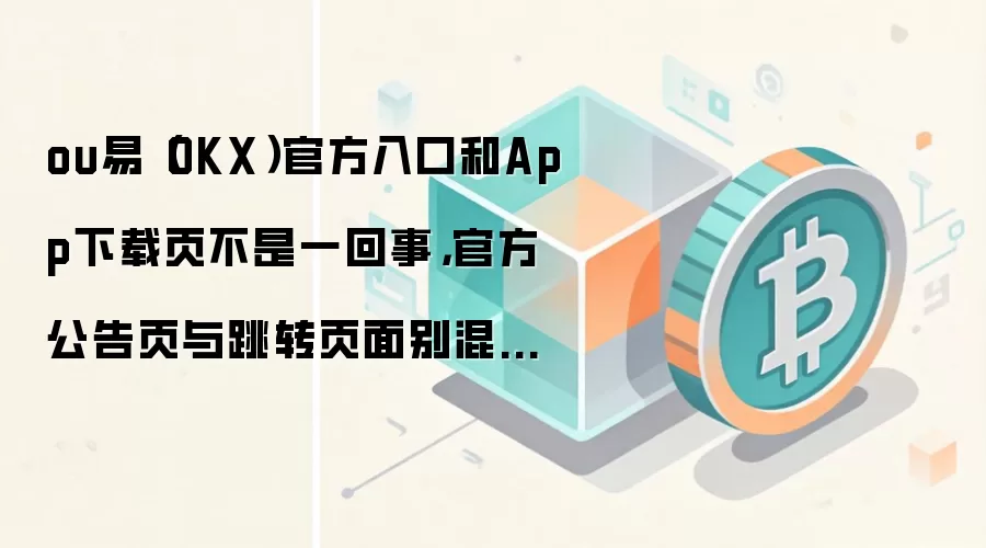 ou易(OKX)官方入口和App下载页不是一回事,官方公告页与跳转页面别混着用