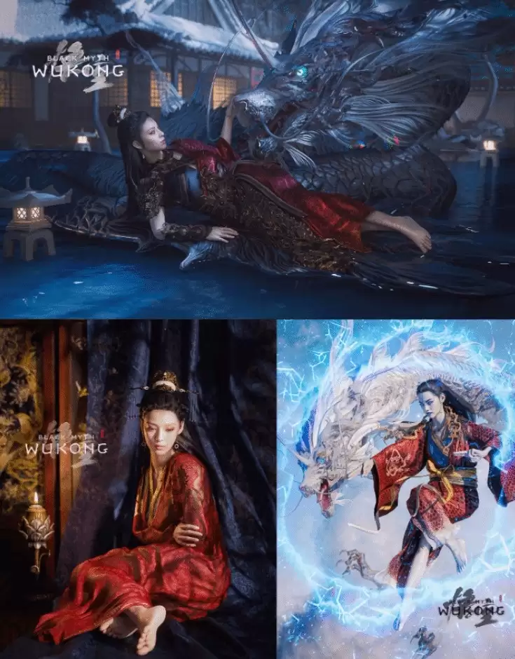 《黑神话：悟空》新3D美图 蜘蛛精姐妹太迷人了