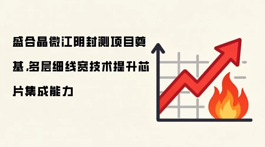 盛合晶微江阴封测项目奠基,多层细线宽技术提升芯片集成能力