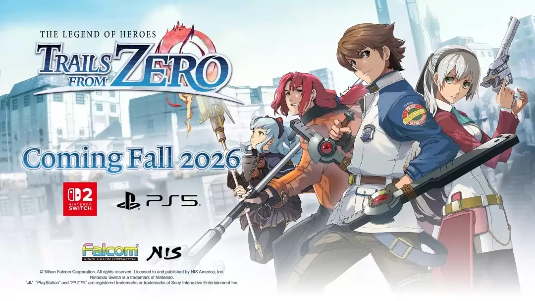 《零之轨迹》《碧之轨迹》秋季登陆PS5和Switch2 支持4K+120帧和鼠标操作