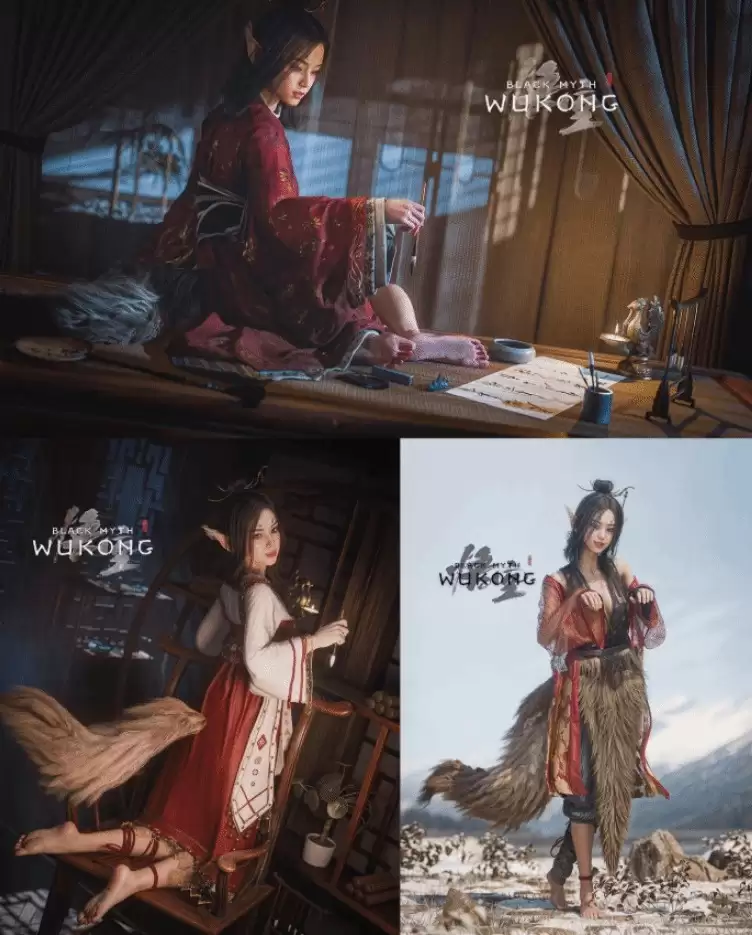 《黑神话：悟空》新3D美图 蜘蛛精姐妹太迷人了
