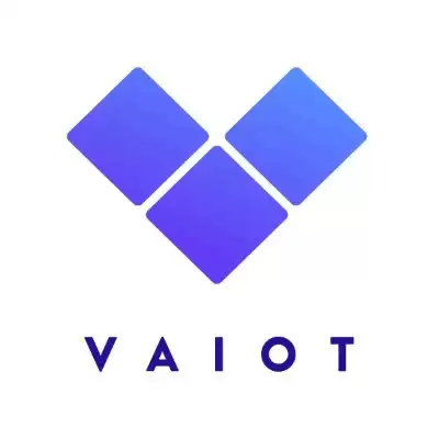 VAIOT生态系统架构示意图:展示设备、区块链、AI与用户之间的去中心化交互