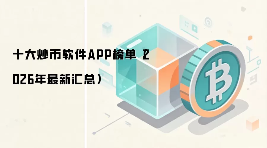 十大炒币软件APP榜单(2026年最新汇总)