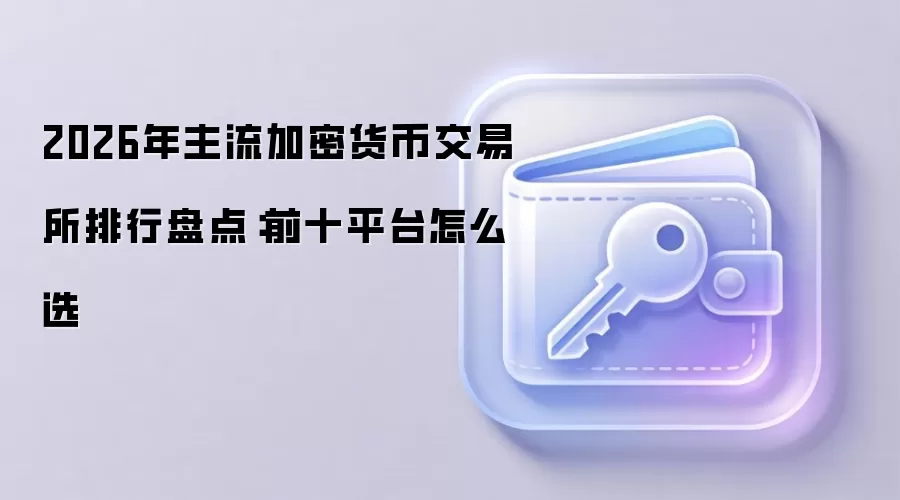 2026年主流加密货币交易所排行盘点：前十平台怎么选
