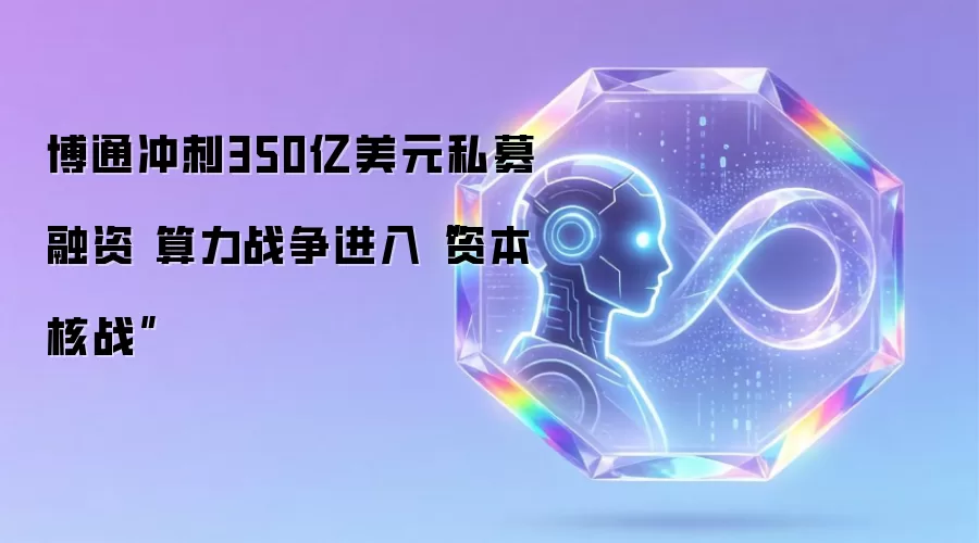博通冲刺350亿美元私募融资 算力战争进入“资本核战”
