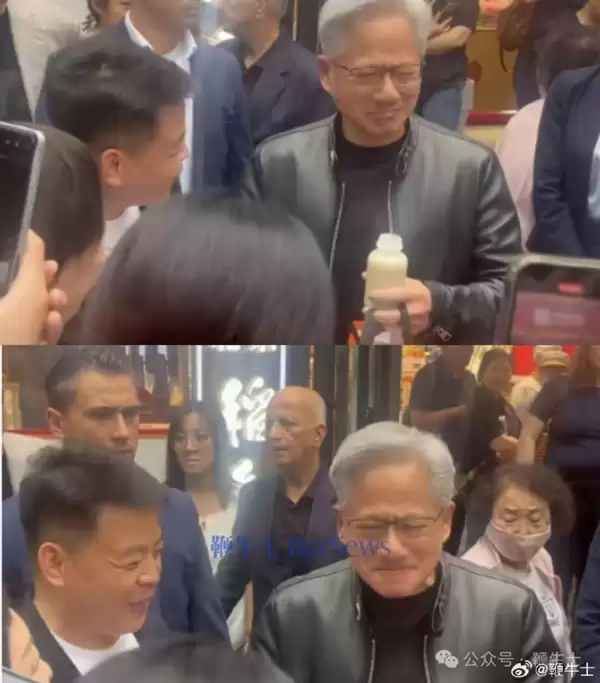 1年内第2次来！黄仁勋站店门口端着碗吃北京炸酱面上热搜：被网友投喂豆汁 喝完表情凝重
