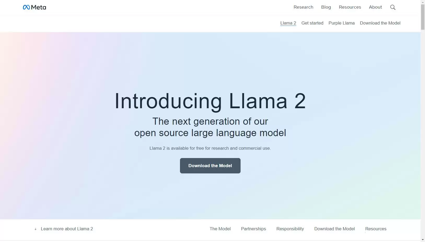 Llama 2